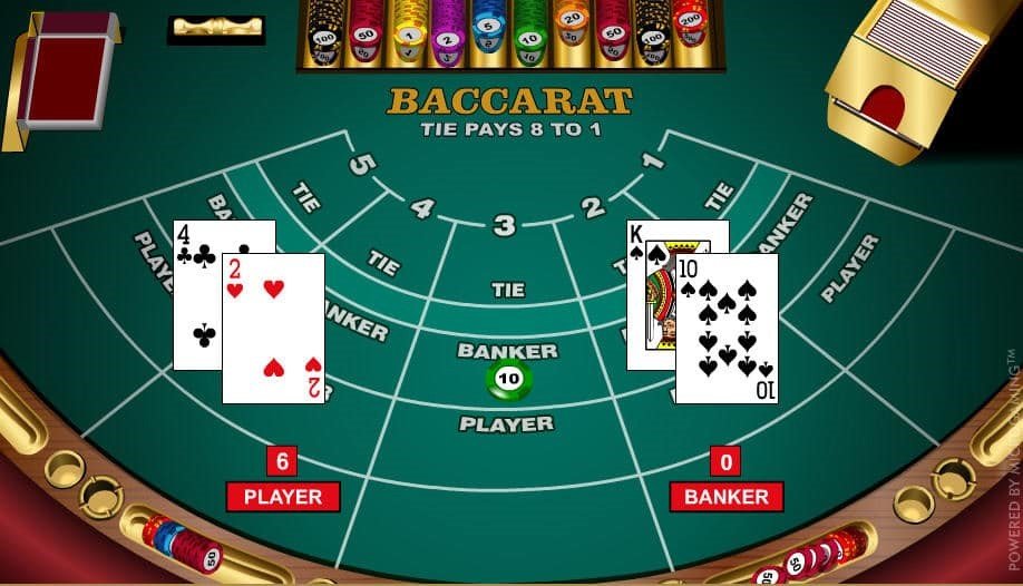 gdbet333 baccarat table