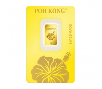 Poh Kong Bunga Raya Gold Bar 5G